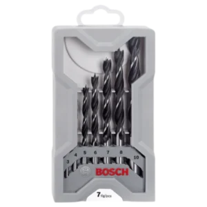 Wood Brad Drill Bit Set 7Pcs Bosch