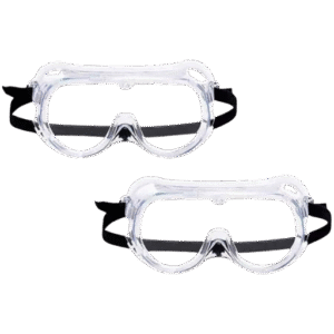 Clear Rubber Goggles