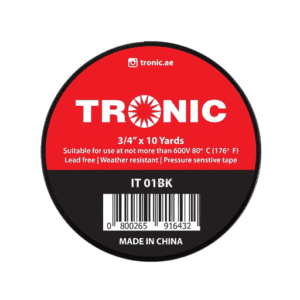 Insulating Tape Schuller Black 10 Yard