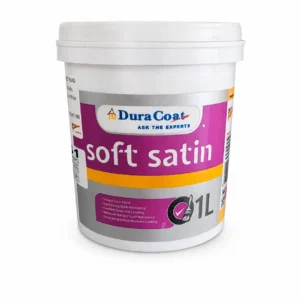 DuraCoat Soft Satin Paint 1L - Smooth Satin Finish