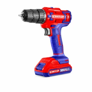 EMTOP 20V Cordless Drill Driver with 1.5Ah Battery